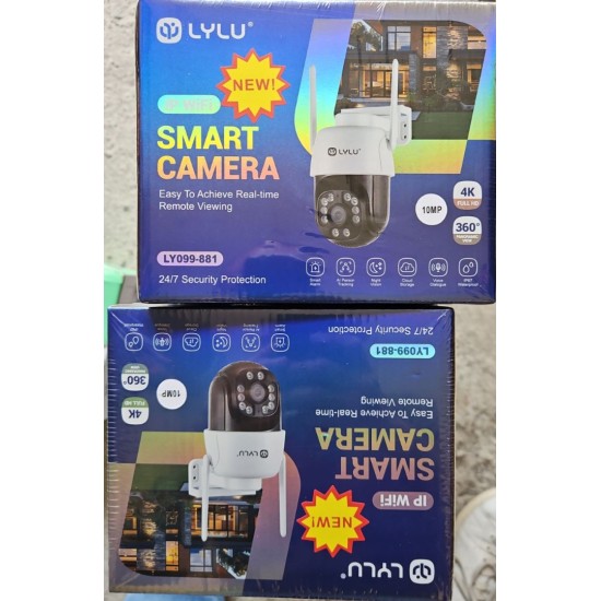 3бр. WI-FI камери + 3бр. SD карти 64gb готов комплект за наблюдение LyLu 4K Ultra HD 10 mpx модел 2026 (ip 67)