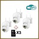 КОМПЛЕКТ 3БР. WIFI КАМЕРА 5MP HD 1080P + 3БР. КАРТИ 64ГБ
