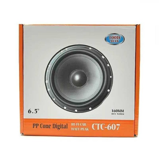Автомобилен говорител PerVoi CTC-607 6.5 инча 80W MAX 4Ω