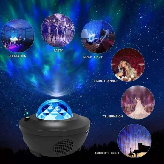 Лампа прожектор с дистанционно Starry Projector Light