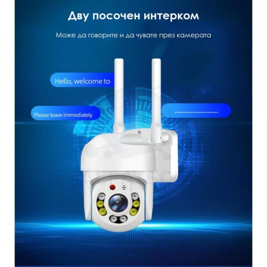 КОМПЛЕКТ 3БР. WIFI КАМЕРА 5MP HD 1080P + 3БР. КАРТИ 64ГБ