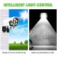 LED Соларна лампа имитираща камера за видеонаблюдение / фалшива камера с LED прожектор и сензор за движение