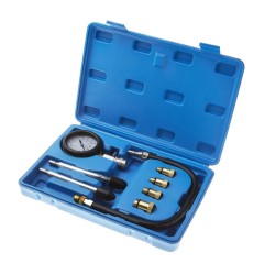 Комплект тестер за компресия на бензинов двигател (0-20 bar / 0-300 psi) Kraft Royal