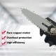 24V Мини верижен трион/ акумулаторна резачка с 4 инчова дъска + верига