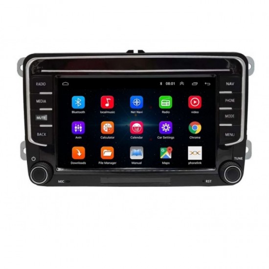 Мултимедия за фабрично вграждане в автомобили VW и Skoda Android 13