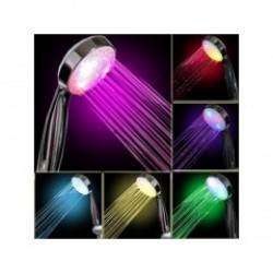 LED ДУШ СЛУШАЛКА ЗА БАНЯ СВЕТЕЩ ДУШ В 3 ЦВЯТА