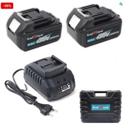 Гайковерт Royal с 2 батерии 36V/8.0Ah Li-Ion 850N в куфар