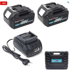 Гайковерт Royal с 2 батерии 36V/8.0Ah Li-Ion 850N в куфар