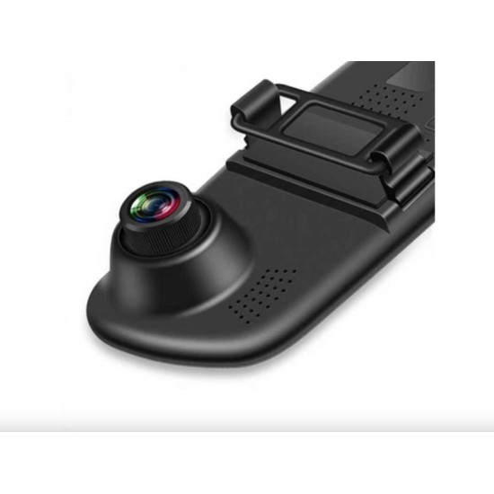DVR регистратор огледало с две камери