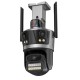 P-17 12MP IP камера WiFi PTZ 3 лещи 3 екрана 8X увеличение 