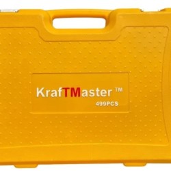 Комплект акумулаторен гайковерт KRAFTMASTER 36V 10AH + 499 части