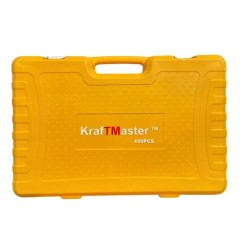 Комплект акумулаторен гайковерт KRAFTMASTER 36V 10AH + 499 части