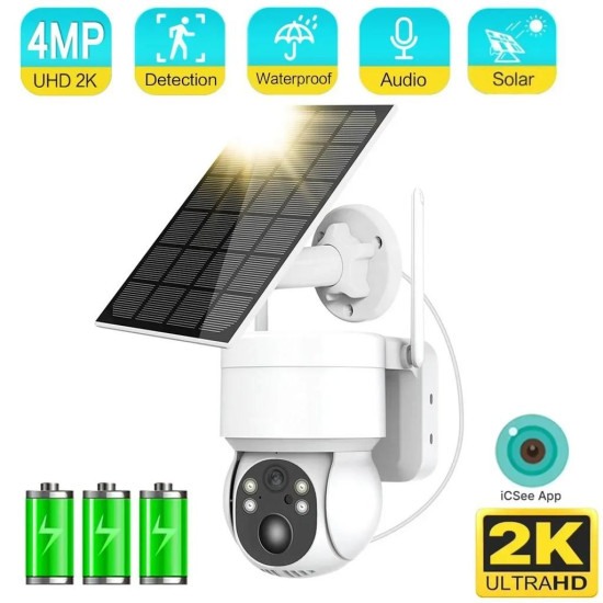 ICSEE Соларна Wifi камера с отделен панел 4MP - TQ2