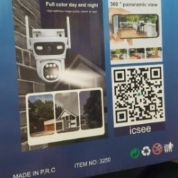 Двойна Smart WiFi безжична IP камера 10MP 10 zoom и два обектива ICSEE