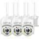 КОМПЛЕКТ 3БР. WIFI КАМЕРА 5MP HD 1080P + 3БР. КАРТИ 64ГБ