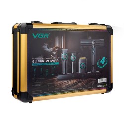 VGR Professional Barber Combo 4 в 1 – Професионален комплект за подстригване (Черeн)