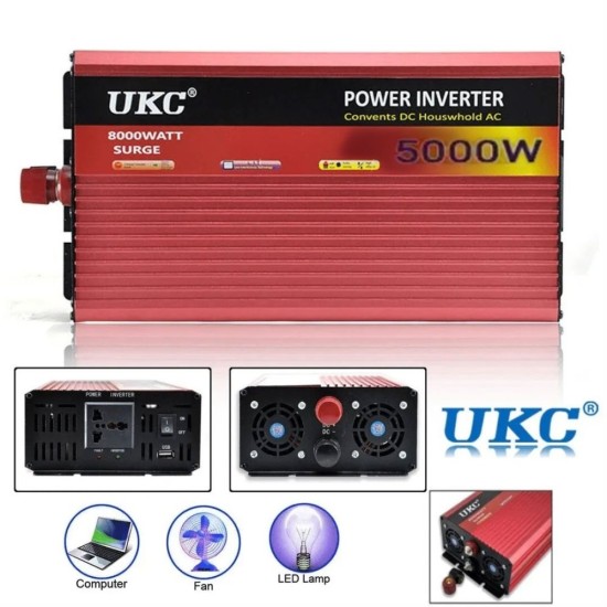 Инвертор -12V или 24V -220V 5000w - UKC