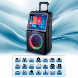 SA-8908D многофункционална WiFi Android караоке тонколона YouTube 10 инча