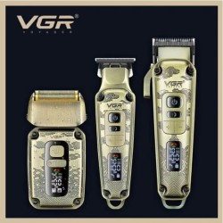 VGR V-642 – 3 в 1 Машинка за подстригване, тример и самобръсначка