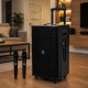 ПОРТАТИВНА КАРАОКЕ КОЛОНА UKC T2 PRO С 2 МИКРОФОНА (1500W)