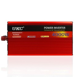 ВИСОКОКАЧEСТВЕН ИНВЕРТОР ЗА АВТОМОБИЛ UKC 12V-220V 4000W