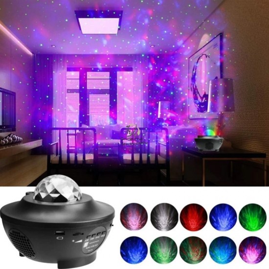 Лампа прожектор с дистанционно Starry Projector Light