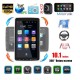 Автомобилна мултимедия с Android 11, single din, 10 INCH въртящ екран 360 градуса