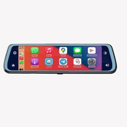 Видеорегистратор - огледало с две FULL HD камери DVR 9.66 inch за кола