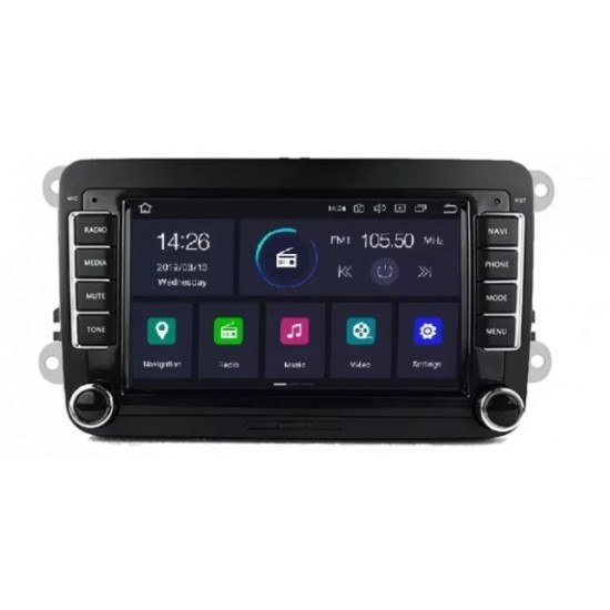 Мултимедия за фабрично вграждане в автомобили VW и Skoda Android 13