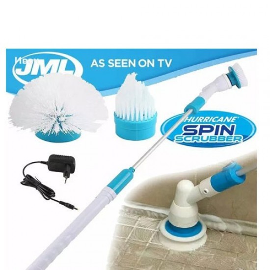 Електрическа четка за почистване на баня с 3 глави Spin Scrubber