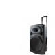15" караоке тонколона mba f-15, bluetooth, 2 безжични микрофон, радио мба