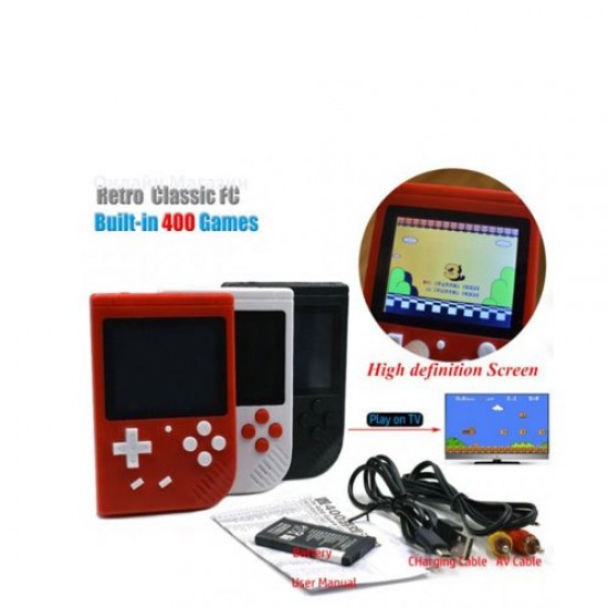 РЕТРО 400 ИГРИ КОНЗОЛА NINTENDO GAME BOY PSP ВИДЕОИГРА ДЖОБНА