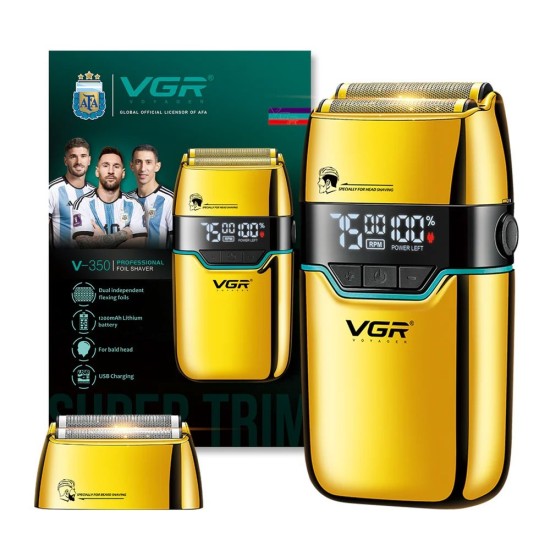 VGR V-350 Professional Shaver – Професионалнен шейвър (Gold)