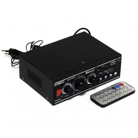 Мощен мини стерео усилвател SN-777BT Bluetooth USB FM