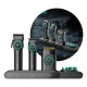 Професионален комплект за барбери VGR Stepless Pro 3 в 1 BLACK