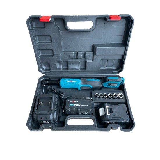 Акумулаторна тресчотка KraftMaster 36V 8Ah – 2 батерии и зарядно