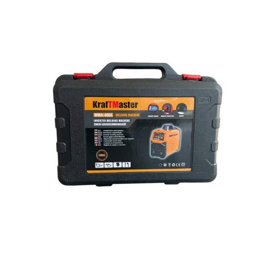 Заваръчен апарат KraftMaster MMA-400A в куфар