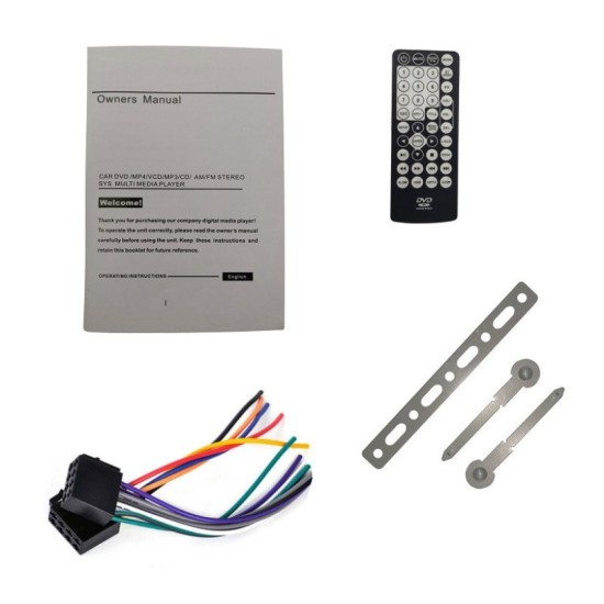Авто CD радио  4x55 W, USB, 1 DIN, LCD LED
