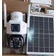 Двойна Соларна безжична водоустойчива камера WIFI 10MP LED