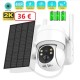 ICSEE Соларна Wifi камера с отделен панел 4MP - TQ2